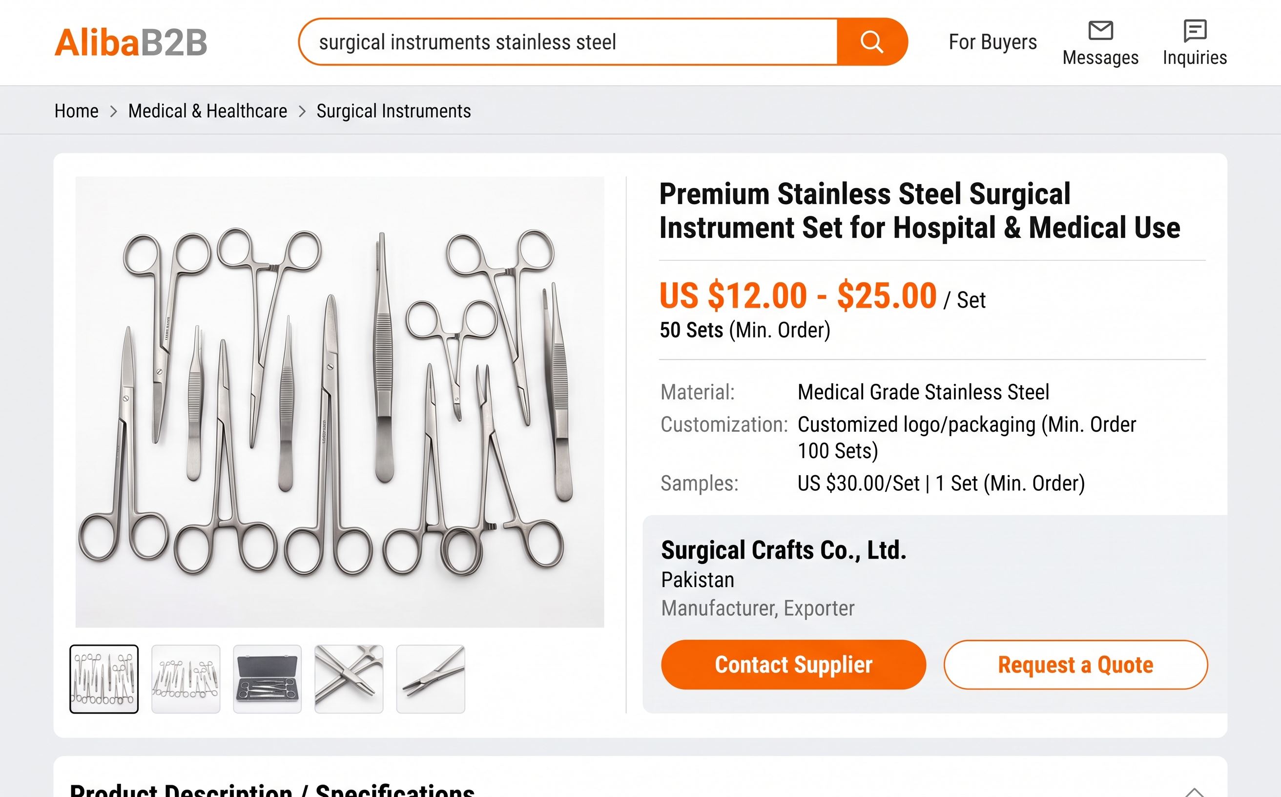 Alibaba Listings project by Global BSP