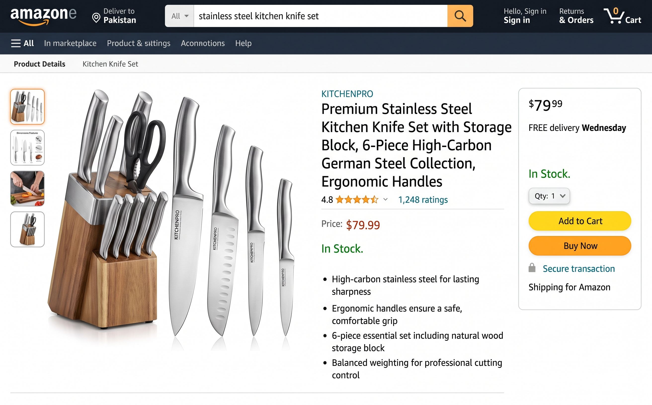 Amazon Listings project by Global BSP